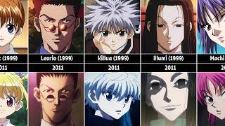 Hunter x Hunter Characters Changes After Remake 1999 vs 2011