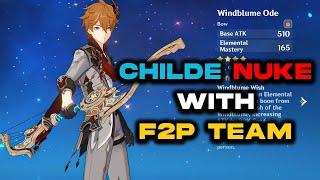 Crazy F2P Childe Nuke Teams
