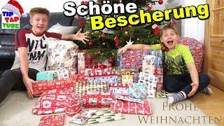 Schöne Bescherung Weihnachten  Heilig Abend Geschenke auspacken  TipTapTube 