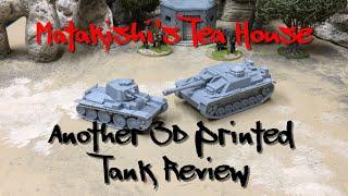 Another 3D Printed Tank Review