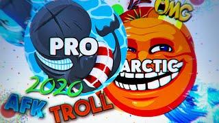 AFK TROLL IN AGARIO 2020  TROLLING TEAMS #UNCUT Agar.io