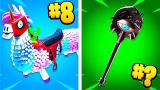 20 Most TRYHARD Pickaxes & Gliders In Fortnite