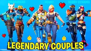 Legendary Fortnite Dances With Couple Skins #2  Kyle Penny Derby Dynamo Marauders