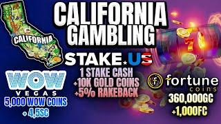 Best Social Casino Sites in California - Welcome Bonuses