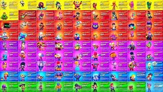 All 82 Brawlers Unlock Animation  Berry Clancy & More