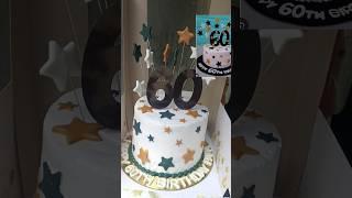 60th birthday cake