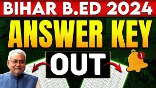 Bihar Bed Answer Key 2024 Out  Bed Answer Key 2024  Bihar Bed Cut Off 2024