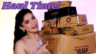 A Huge & Chatty Beauty Haul  Skincare Haircare & Makeup  Shreya Jain