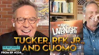 Mike Rowe & Greg Gutfeld Talk Tucker Carlson RFK Jr. and Chris Cuomo’s Face  The Way I Heard It