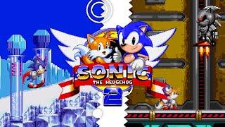 Sonic The Hedgehog 4 Genesis I & II  Full Game NG+ Playthrough 108060fps