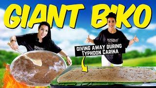 Cooking BIKO With Latik During CARINA TYPHOON 