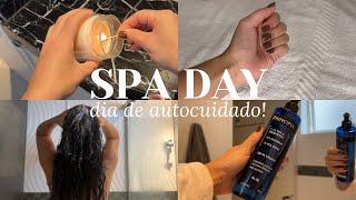 fiz um SPA DAY em casa para relaxar  unhas cabelo skin care etc. 