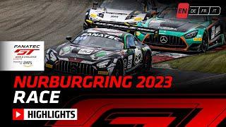 Race Highlights  Nurburgring 2023  Fanatec GT World Challenge Europe Powered by AWS