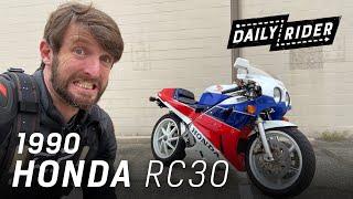 A Superbike Legend 1990 Honda RC30  Daily Rider