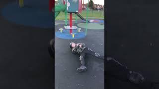 Fake Skateboarding accident