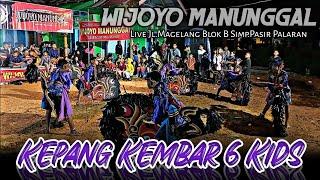 WIJOYO MANUNGGAL - Kepang Kembar 6 Cilik Live Jl.Magelang Simp.Pasir Palaran  ALVITA Audio