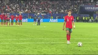 Portugal-France full penalty fan cam EURO 2024