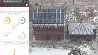 Сонячна станція 5 кВт під власне споживання без аккумуляторів. Київська область.