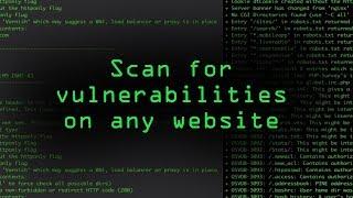 Scan for Vulnerabilities on Any Website Using Nikto Tutorial