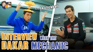 Interviewing a DAKAR mechanic Our friend John
