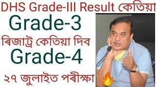 DhsDmeDhsfwAyush Grade-3 Technical Exam Result 2022  Dhs Grade 3 Result Big Update 2022