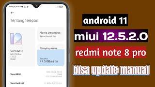 update miui12.5.2.0 android 11 redmi note 8 pro