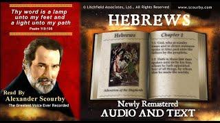 58  Book of Hebrews  Read by Alexander Scourby  AUDIO and TEXT  FREE on YouTube  GOD IS LOVE