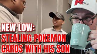 Vendor POV Father & Son Caught Stealing Pokemon @ Dallas Card Show