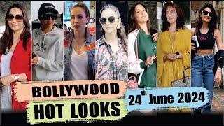 Bollywood Actress HOT LOOK  MALAIKA ARORA  NORA FATEHI  Rakul preet singh  24th June 2024 10 PM
