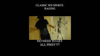 Classic Wii Sports Raging #shorts