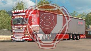 ETS 2 Scania V8 sound version \8