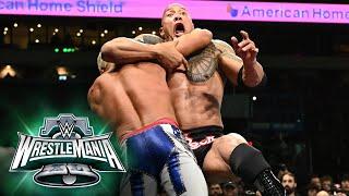 Cody Rhodes & Seth Freakin Rollins vs. Rock & Roman Reigns WrestleMania XL Saturday highlights