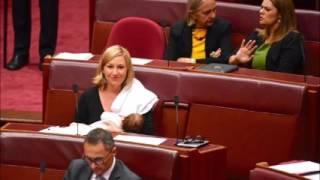 Australian politician becomes first to breastfeed in parliament