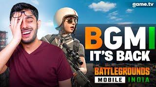 BGMI IS BACK  GAME.TV