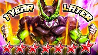Dragon Ball Legends LF PUR PERFECT FORM CELL 1 YEAR LATER HOW WELL HAS HE AGED?