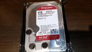 Western Digital 4TB RED NAS Hard Drive SATA III - 256MB Cache