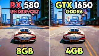 RX 580 vs. GTX 1650 - 11 Games Tested in 2024