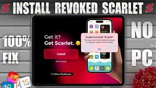 Solving Scarlet Revoked Issues  Revive Revoked Apps 2024