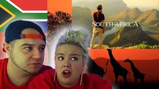 Americans React to South Africa in 4K  COUPLE REACTION VIDEO