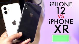 iPhone 12 Vs iPhone XR Full Battery Comparison