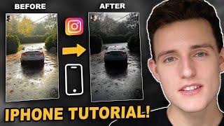 How To Edit Dark Aesthetic Instagram Stories On Your Phone In 2 Minutes Tutorial