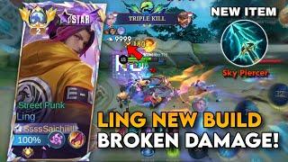 LING REVAMP NEW BUILD SKY PIERCER 9999% TRUE DAMAGE? WHAT IS THIS?