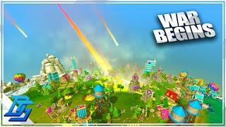 WE GO TO WAR THE POLLUTION PROBLEM - The Universim Gameplay Part 7 2022