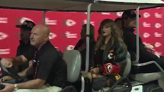 Taylor Swift back at Arrowhead Stadium for Monday Night Football