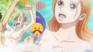 Nami and Yamato Bath scene  One Piece  only 18+