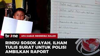 Bikin Terenyuh Siswa SD Kirim Surat ke Polisi Minta Ditemani Ambil Raport  AKIM tvOne