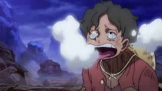 Luffy reached his limit and lost gear 5  ONE PIECE EPISODE 1072