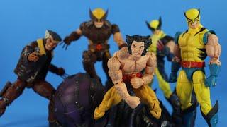 RANKING MY TOP 10 FAVORITE MARVEL LEGENDS WOLVERINE FIGURES  50TH ANNIVERSARY COMMEMORATIVE VIDEO