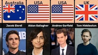 Top Most Handsome Hollywood Actors  Comparison Video