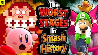 The Top 10 WORST Stages in Smash History